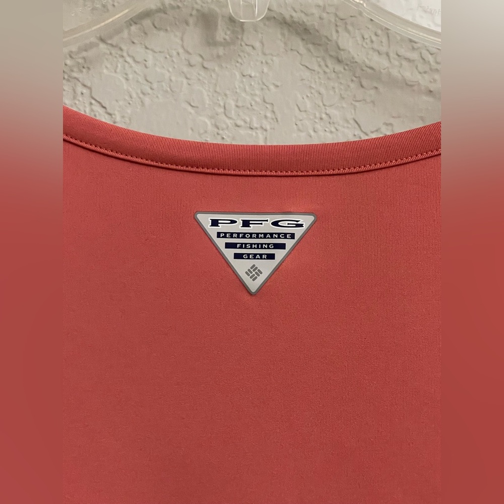 Columbia PFG Freezer Tank Dress 50 UPF Rated Faded Peach Womens XXL - Picture 8 of 8